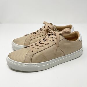 Greats Brooklyn Tan Leather Mens Oxfords US Size 10 Shoes Made In Italy Casual